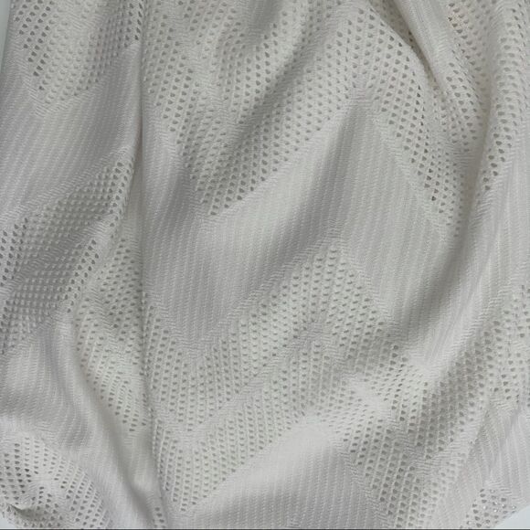 Emma & Michele White Bell Sleeve Dress LARGE NWT - Picture 8 of 11